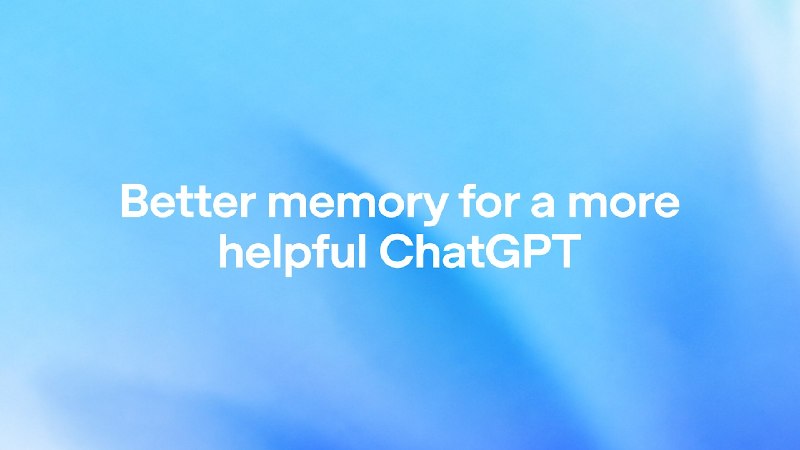 #ChatGPT⭐ 做梦！ChatGPT 推出全新记忆系统ChatGPT 记忆系统迎来重大升级！正式推出「Dreaming」架构，直译为「做梦」无需用户主动说“记住”，ChatGPT 会在后台像“做梦”一样整理记忆，自动保持信息新鲜度、连续性和相关性首批升级面向 Plus 和 Pro 用户（美国地区），未来几周将扩展到更多国家和免费/Go 用户📮投稿    📢频道    💬吹水    🌐网站
