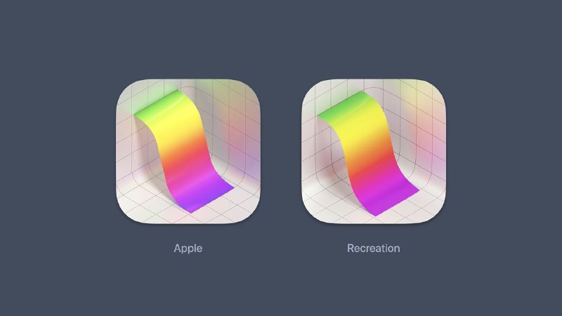 最近很迷App Logo设计，尤其是关注了一个来自GitHub的产品设计师Gavin（ 