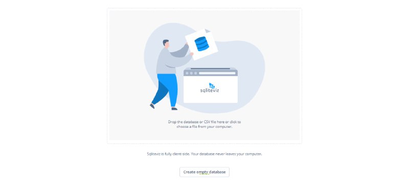 #数据 #可视化 #开源 Sqliteviz 一个适用于 SQLite 和 CSV 文件的数据可视化工具，支持数据导入导出、过滤、排序、格式转换等功能，离线运行在浏览器，完全免费，即开即用