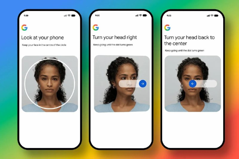 Google现在允许用户通过自拍视频登录账号只要拍一段短视频，展示你转头的动作，就能证明你是该账号的所有者