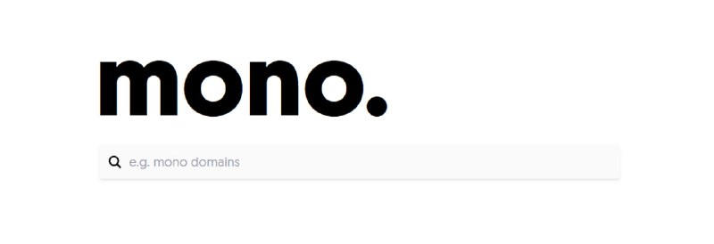 #域名 #Webmono domains 一个域名比价服务，可以查询域名能否注册，以及注册的最低价格，数据来自于几个信誉良好的注册商，每天会同步几次数据