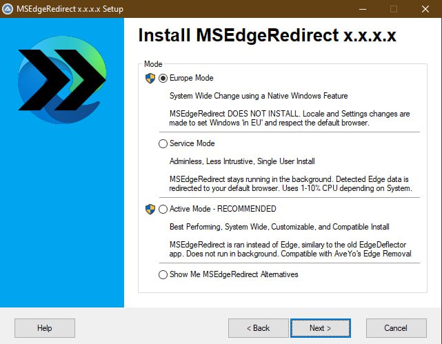 #Windows #工具🔟MSEdgeRedirect - 一个解禁 Windows 功能的工具⬇️下载页面📄众所周知，科技巨头们因为欧盟数字市场法案，所以都会做一些妥协