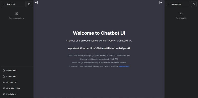 Chatbot-ui一个Chatgpt网站，可以自行部署在vercel