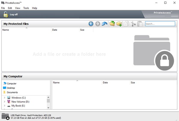 #加密 #隐私 #U盘 PrivateAccess 闪迪出品的 U 盘文件加密保护工具，可为敏感数据创建密码，以防止他人访问受保护的数据，支持备份和恢复加密数据，适用于 SanDisk Phone Drive、iXpand USB、USB Flash、 Wireless Charger Sync、Extreme Portable、Extreme PRO Portable 等产品，完全免费，提供 Windows 与 macOS 版本