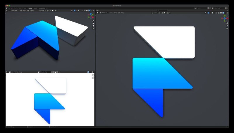 最近很迷App Logo设计，尤其是关注了一个来自GitHub的产品设计师Gavin（ 