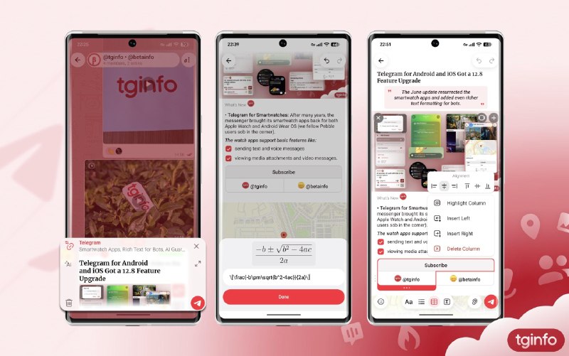 Telegram Beta 版现已支持高级文本编辑器订阅了 Telegram Premium 的 Telegram Beta 版用户现可使用全屏编辑器发送富文本消息