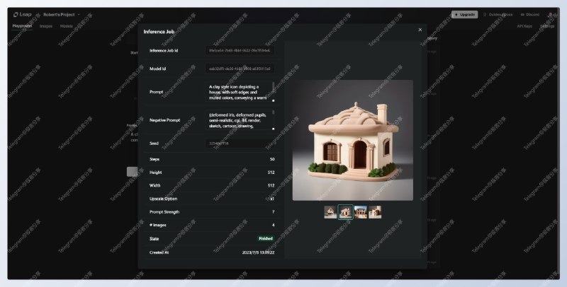 #AI绘画 #网站🖌Leap AI - 一个 AI 绘画网站📄Leap AI 内置了  6 个 AI 绘画模型，包括Stable Diffusion v1.5和v2.1；而想要生成更具真实感的图片，可以选择「Realistic Vision v2.0」这一模型同时也内置了人物、动物、汽车、建筑、食物、艺术、虚拟形象、动漫、图标、粘土、像素等20多种风格....🗣我随便玩了几次，感觉效果还是挺不错的，同时 Prompt 也很重要，可以查看下方「Prompt 网站合集」💡点击「Settings」可以打开 NSFW 提示开关；免费用户每月可生成 100 张图片📑相关阅读🖌一些可以在线使用 AI 绘画的网站🤖Prompt 网站合集 - 帮助你用好 AI 📮投稿    📢频道    💬群聊