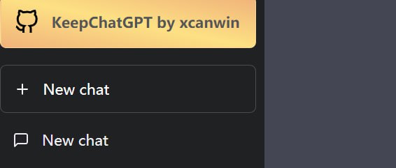 KeepChatGPT当你使用GPT网页便是否长时间没响应导致页面短线提示错误，此时可以用此油猴插件解决