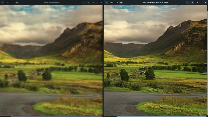 Upscayl - 免费开源的图片画质增强软件GitHub地址： 