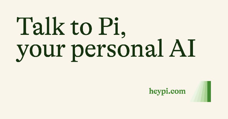 #AI #聊天助手🤖Heypi - 一个 AI「知心朋友」⏬iOS 下载📄Pi 旨在成为一位善解人意的人类伴侣，以自然流畅的方式提供对话、友好的建议和简洁的信息与其他 AI 侧重于提高生产力、搜索或回答问题不同，Pi 的体验旨在优先与人进行对话，Pi 或许可以成为你的教练、知己、创意伙伴或倾听者💡这款机器人出自美国 Inflection AI 公司，该公司是一家公益公司，其使命是让每个人都能使用个人AI⚠️注意▫️目前仅支持英文回答，但是你可以用中文进行提问▫️Pi 支持语音播报，所以你可以直接将其作为英语学习助手▫️你可以将它作为倾诉对象，聊爱情、友情、亲情、情绪等▫️长期对话并保存聊天需要注册账号，注册需要五眼联盟成员国家的手机号码（新西兰便是其成员国之一，推荐使用新西兰 Skinny 零月租电话卡）💬体验下来，作为一个非生产力 AI 助理已经可以合格了，回答很流畅并且语音也不会僵硬📮投稿    📢频道    💬群聊