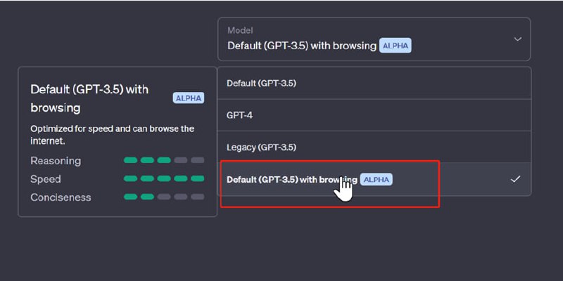 ChatGPT 对少数Plus付费用户开放联网功能[目前为付费盲盒]版本：GPT3.5 with browsing ALPHA整理下目前截稿充钱不一定会有的功能：官方/非官方开发支持的插件带联网版本的ChatGPT充钱一定会有的功能：API开放且可以使用GPT-4[需申请]更快更优秀的访问回答充钱不一定有此版本，不在宣传范围